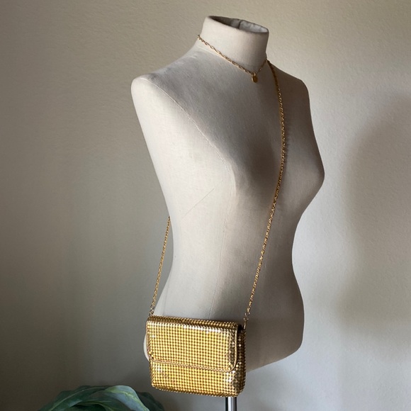Bags Vintage Gold Metal Mesh Crossbody Bag Poshmark